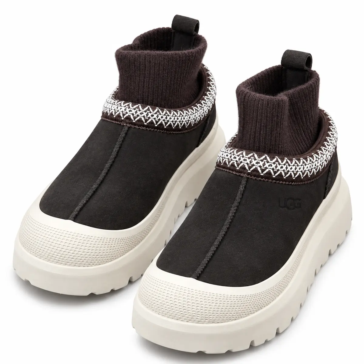 UGG Tazz Knit Hybrid — Chocolate