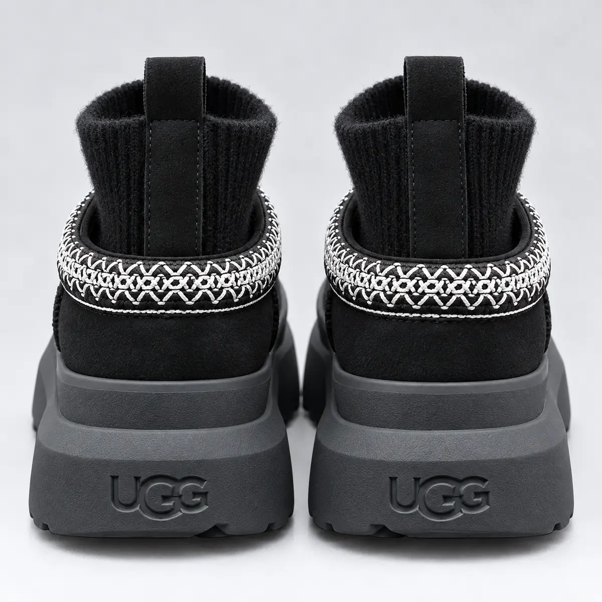 UGG Tazz Knit Hybrid — Black