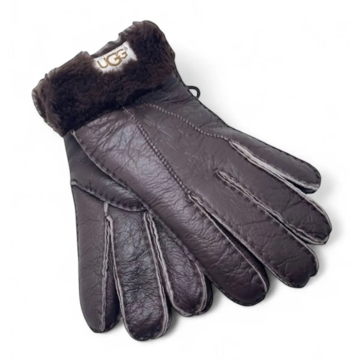 Мужские варежки UGG Glove Black — Black, дополнительный вид