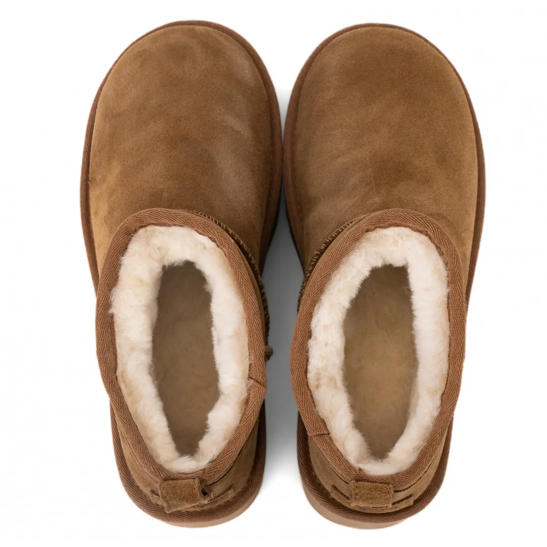 Ultra Mini Platform Boot — Chestnut