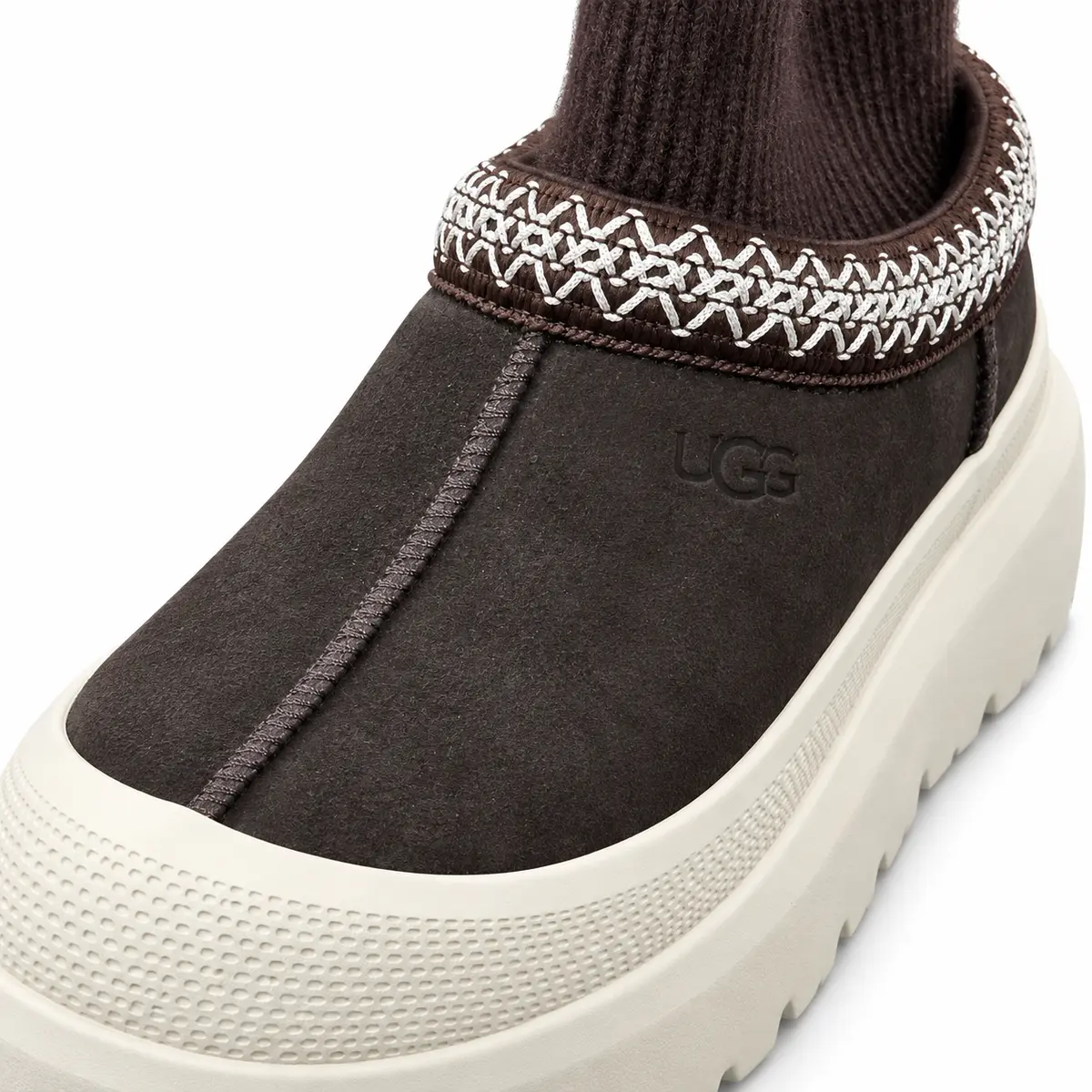UGG Tazz Knit Hybrid — Chocolate