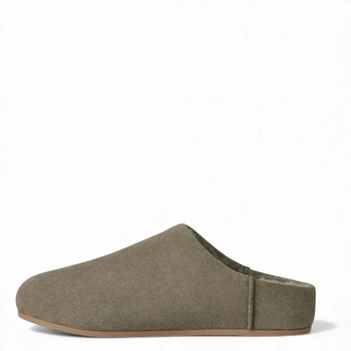 Elea Slip On — Brunt olive