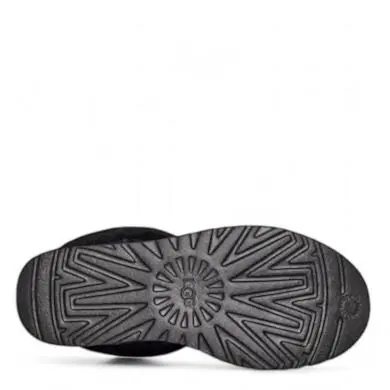 UGG Classic Ultra Mini Maxi Curly — Black