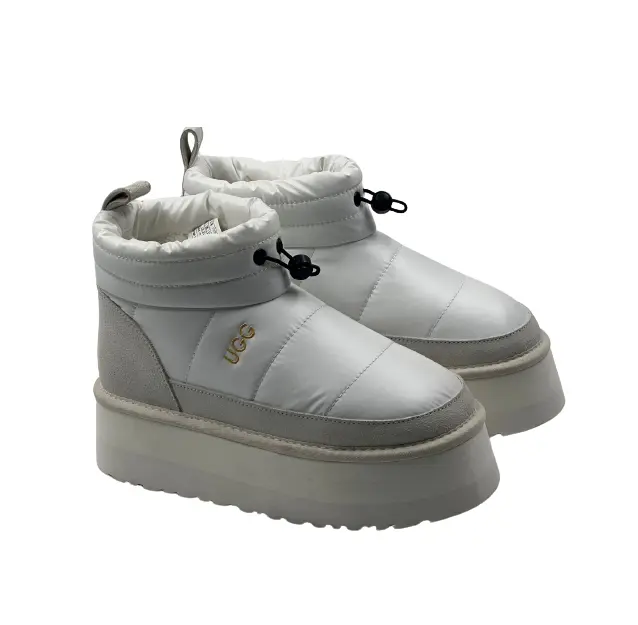 UGG Womens OBBA Platform — White